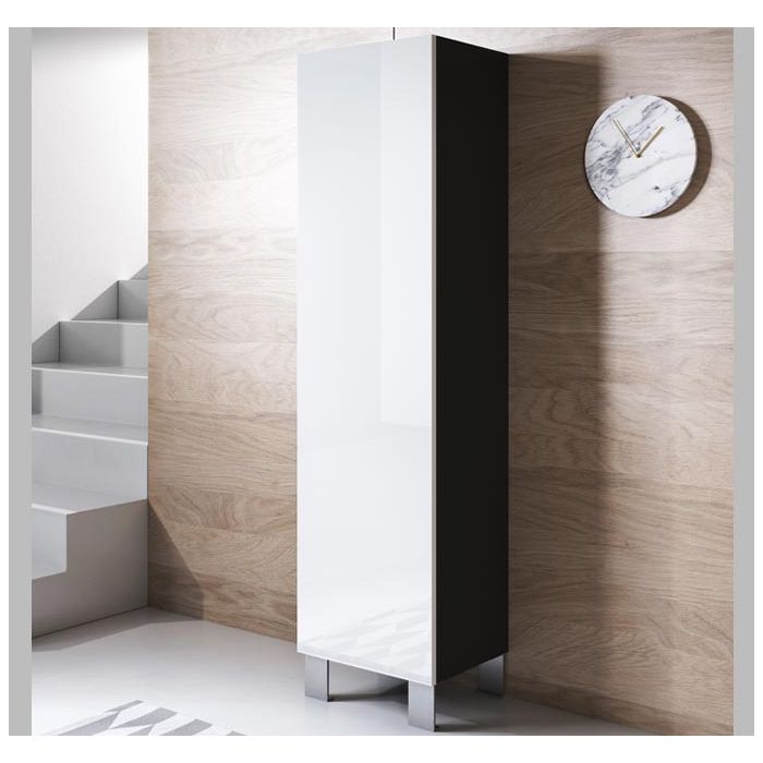 armario-colgante-luke-v4-40x165cc-pies-aluminio-negro-blanco