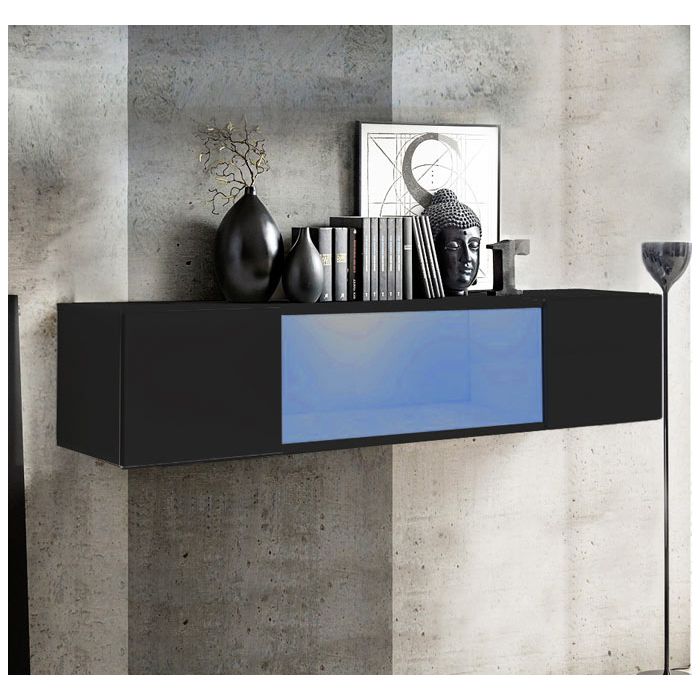 mueble tv krista h160cc negro
