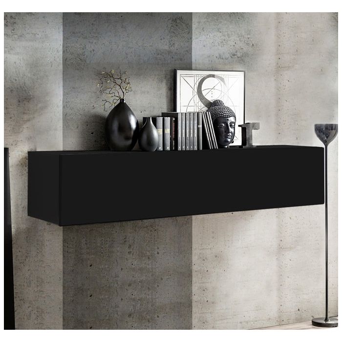 mueble tv krista h160 negro mueble tv krista h160 negro