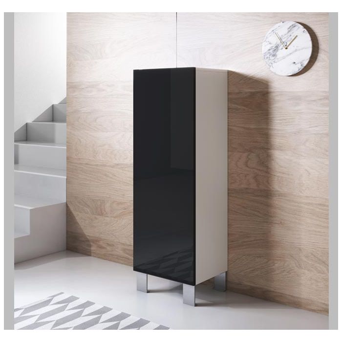 mueble-tv-luke-v1-40x126-pies-aluminio-blanco-negro mueble-tv-luke-v1-40x126-pies-aluminio-blanco-negro
