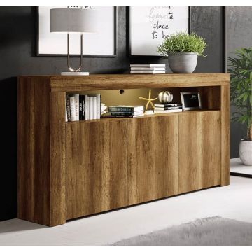 Aparador modelo Aker color roble barok